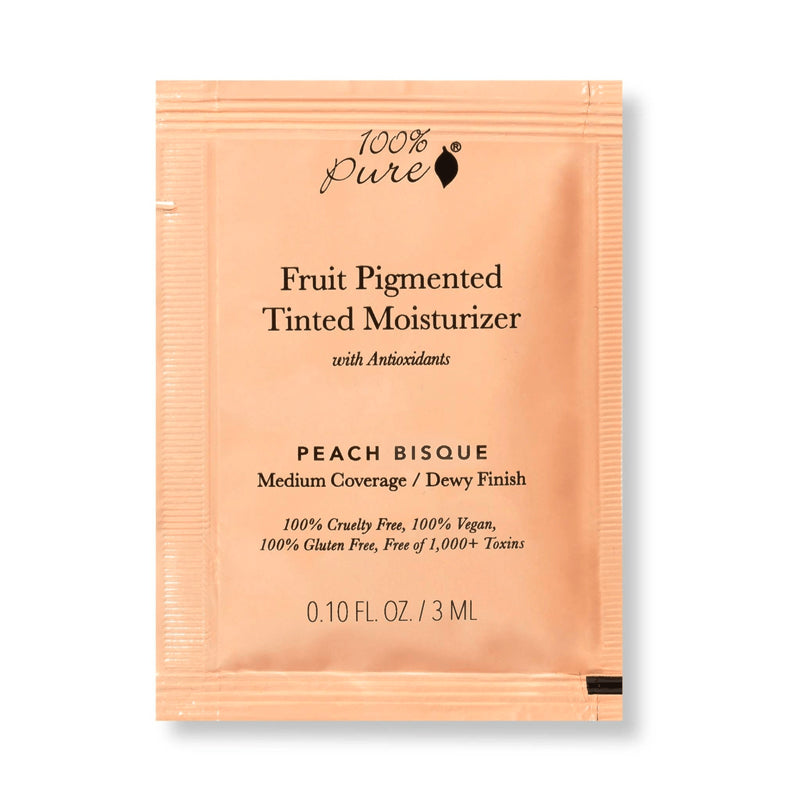 Sample Sachet: Tinted Moisturiser: Golden Peach