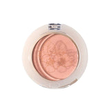 The 100% Pure Pressed Eye Shadow 2g by 100% Pure is a compact, light peach pressed powder with a floral embossed design and clear lid—ideal for complementing vegan or natural eye makeup looks.