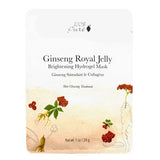 Ginseng Royal Jelly Brightening Hydrogel Mask