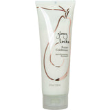 An 8 fl oz (236 ml) tube of 100% Pure Glossy Locks Repair Conditioner by 100% Pure, featuring a minimalist design with stylized graphics and text on a white background.