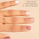 100% Pure ZERO Nail Polish Camel-By-The-Sea