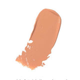 A creamy, light beige swatch of 100% Pure BB Cream 30ml in shade Light 10 (Luminous) blends seamlessly on a white background, showcasing its makeup-skincare hybrid formula.