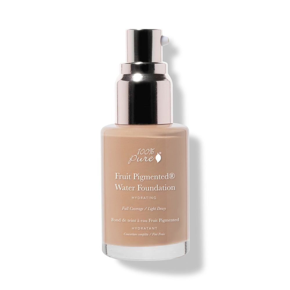 100% Pure Fruit Pigmented Water Foundation in Shade Olive 3
