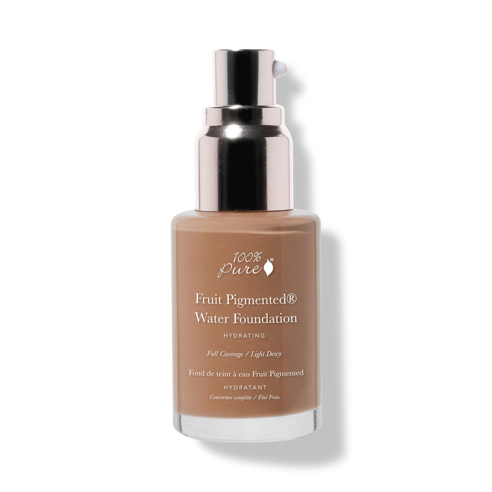 100% Pure Fruit Pigmented Water Foundation in Shade Olive 4 