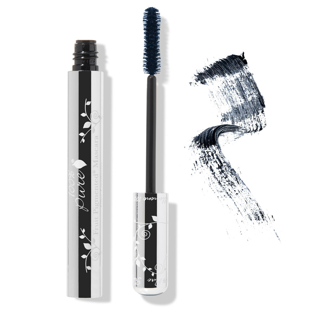 100% Pure Fruit Pigmented® Ultra Lengthening Mascara with Swatch - Blueberry